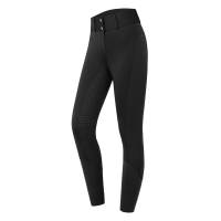 Reithose ELT High Waist Essential Silikon Schwarz