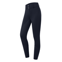 Reithose ELT High Waist Essential Silikon Tiefblau