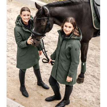 Winter-Reitparka ELT Performance Ontario Dunkeloliv Grün Winter-Reitparka ELT Performance Ontario Dunkeloliv Grün