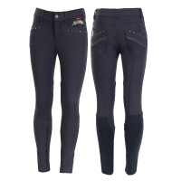 Olivia B Vertigo Mädchen Reithose Marineblau