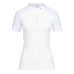 Funktionsshirt mit Reißverschluss ELT Nancy Weiß Weiß Funktionsshirt mit Reißverschluss ELT Nancy Weiß Weiß