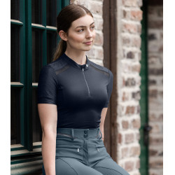 Funktionsshirt mit Reißverschluss ELT Nancy Tiefblau Funktionsshirt mit Reißverschluss ELT Nancy Tiefblau