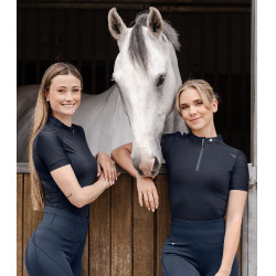 Funktionsshirt mit Reißverschluss ELT Nancy Tiefblau Funktionsshirt mit Reißverschluss ELT Nancy Tiefblau