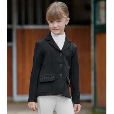 Wettkampfjacke ELT Lina Jugendliche Schwarz Wettkampfjacke ELT Lina Jugendliche Schwarz