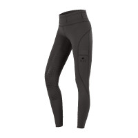 ELT High-Waist Reitleggings Hanna Schlamm Grau