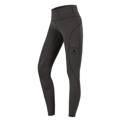 ELT High-Waist Reitleggings Hanna Schlamm Grau