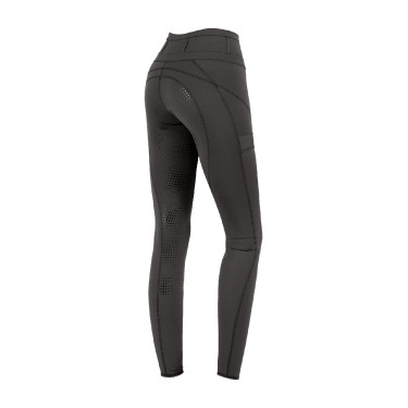 ELT High-Waist Reitleggings Hanna Schlamm Grau