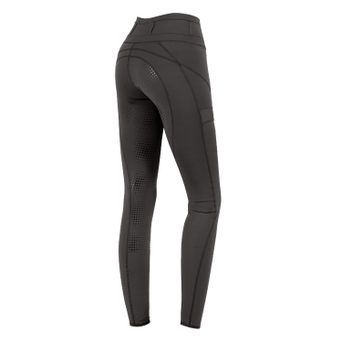ELT High-Waist Reitleggings Hanna Schlamm Grau