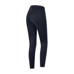 Reithose ELT Essential Kniebesatz Damen Tiefblau