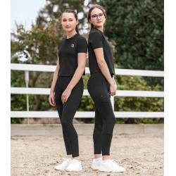 ELT Essential Reithose mit Silikon für Damen Schwarz