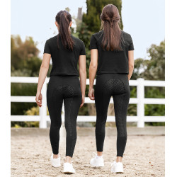 ELT Essential Reithose mit Silikon für Damen Schwarz