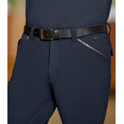 Reithose ELT Marc Silikon Herren Tiefblau