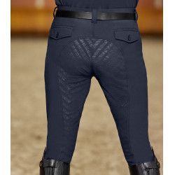 Reithose ELT Marc Silikon Herren Tiefblau