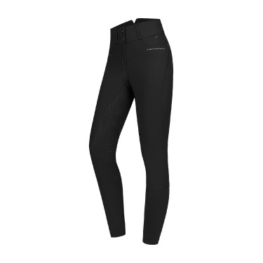 Reithose ELT Mathilda Glam mit hoher Taille Schwarz