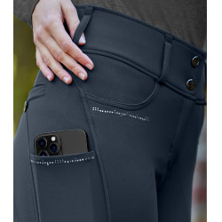 Reithose ELT Mathilda Glam mit hoher Taille Tiefblau Reithose ELT Mathilda Glam mit hoher Taille Tiefblau