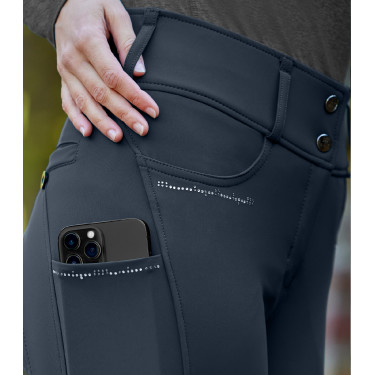 Reithose ELT Mathilda Glam mit hoher Taille Tiefblau Reithose ELT Mathilda Glam mit hoher Taille Tiefblau