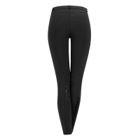 Reithose ELT Micro Grip Kniebesatz Schwarz