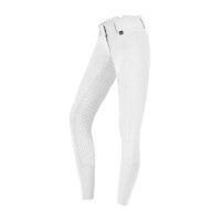ELT Reithose Micro Sport Silikon mit hohem Bund Weiß Wei&amp;amp;amp;amp;amp;szlig;