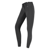 ELT Reithose Micro Sport Silikon mit hohem Bund Schwarz