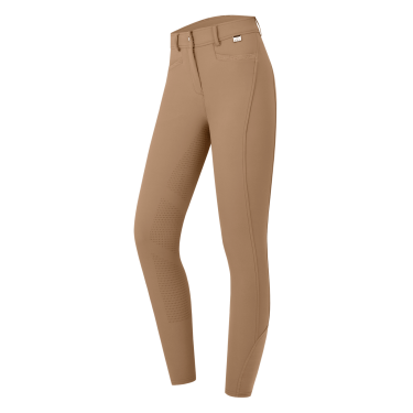 Reithose ELT Oktavia Silikon Cappuccino Braun