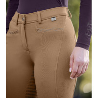 Reithose ELT Oktavia Silikon Cappuccino Braun