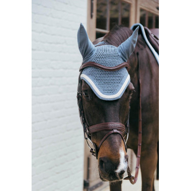 Wellington-Mütze Geflochtene Kordel Kentucky Hellblau