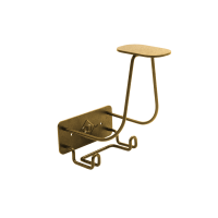 Helmhalter mit Haken aus Stahl Grooming Deluxe by Kentucky Gold Helmhalter mit Haken aus Stahl Grooming Deluxe by Kentucky Gold