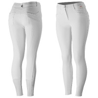 Hose mit Silikon-Vollbesatz B Vertigo Olivia Damen Glänzend Weiß Weiß Hose mit Silikon-Vollbesatz B Vertigo Olivia Damen Glänzend Weiß Weiß