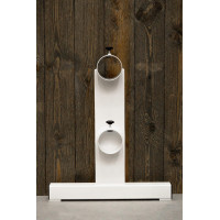 Kavalettikerzenhalter in T Grooming Deluxe von Kentucky Weiß Weiß