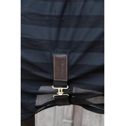 Leichte gestreifte Fliegendecke Kentucky Schwarz