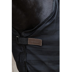 Leichte gestreifte Fliegendecke Kentucky Schwarz