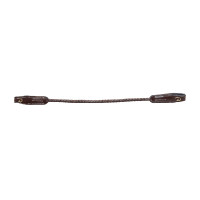 Rundes geflochtenes Stirnband Dy'on D Kollektion Braun