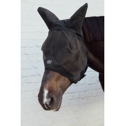 Fliegenmaske Soundless Kentucky Schwarz Fliegenmaske Soundless Kentucky Schwarz