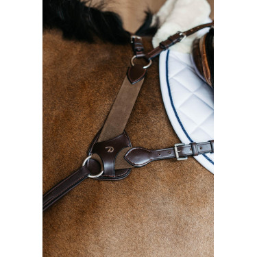 Schutzpolster für 5-Punkt-Jagdbrustgeschirr Dy'on Braun