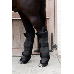 Lange hintere Stallgamaschen PROtect Kentucky Schwarz