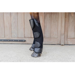 3D Spacer Transportgamaschen Vorne Kentucky Schwarz