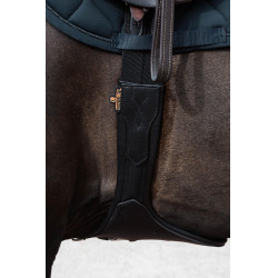 Anatomischer Kurzgurt mit Schnalle Kentucky Schwarz