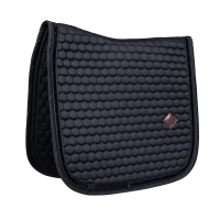 Satteldecke Glitter Band Dressur Kentucky Schwarz