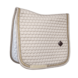 Satteldecke Glitter Band Dressur Kentucky Beige Satteldecke Glitter Band Dressur Kentucky Beige