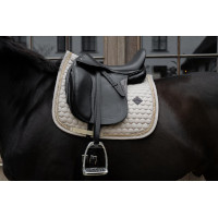 Satteldecke Glitter Band Dressur Kentucky Beige
