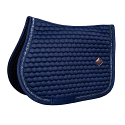 Satteldecke Glitter Band Jumping Kentucky Marine Marineblau Satteldecke Glitter Band Jumping Kentucky Marine Marineblau