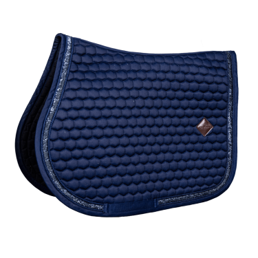 Satteldecke Glitter Band Jumping Kentucky Marine Marineblau Satteldecke Glitter Band Jumping Kentucky Marine Marineblau