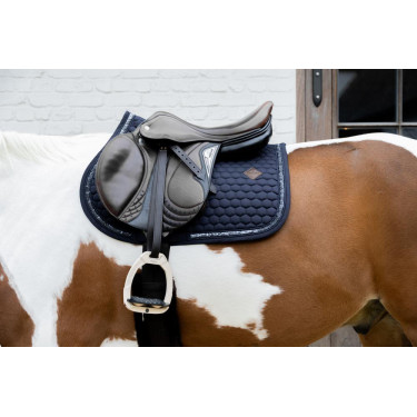 Satteldecke Glitter Band Jumping Kentucky Marine Marineblau Satteldecke Glitter Band Jumping Kentucky Marine Marineblau