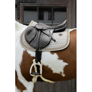 Satteldecke Glitter Band Jumping Kentucky Beige Satteldecke Glitter Band Jumping Kentucky Beige