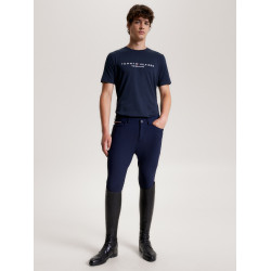 Tommy Hilfiger Equestrian Williamsburg Grafik-T-Shirt mit kurzen Ärmeln für Herren Wüstenhimmel Tommy Hilfiger Equestrian Williamsburg Grafik-T-Shirt mit kurzen Ärmeln für Herren Wüstenhimmel