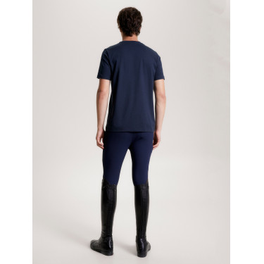 Tommy Hilfiger Equestrian Williamsburg Grafik-T-Shirt mit kurzen Ärmeln für Herren Tommy Hilfiger Equestrian Williamsburg Grafik-T-Shirt mit kurzen Ärmeln für Herren