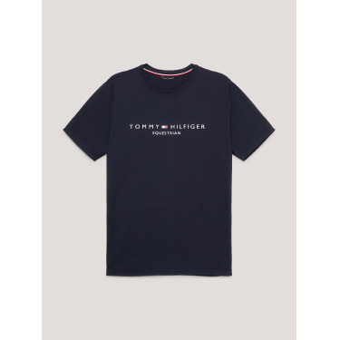 Tommy Hilfiger Equestrian Williamsburg Grafik-T-Shirt mit kurzen Ärmeln für Herren Tommy Hilfiger Equestrian Williamsburg Grafik-T-Shirt mit kurzen Ärmeln für Herren