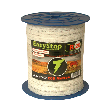 Elektrozaunband für Pferde Lacmé EasyStop R20