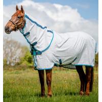 Fliegendecke Horseware Amigo Summer Plus CarreauxMarine / bleu électrique /Marine Fliegendecke Horseware Amigo Summer Plus CarreauxMarine / bleu électrique /Marine