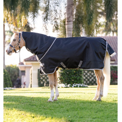Horseware Amigo 1200D Plus Poney Turnout 250g Decke Schwarz / Titan Grau / Silber Horseware Amigo 1200D Plus Poney Turnout 250g Decke Schwarz / Titan Grau / Silber